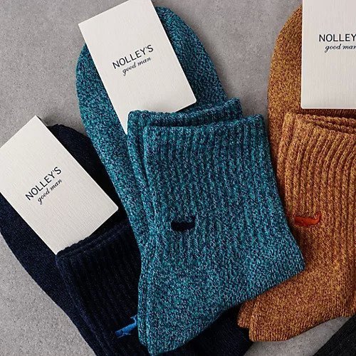 【ノーリーズ グッドマン/NOLLEY'S goodman / MEN】の【OCTAVE OCTAVE/オクターブ オクターブ】別注クジラクォーターメランジソックス インテリア・キッズ・メンズ・レディースファッション・服の通販 founy(ファニー) 　ファッション　Fashion　メンズファッション　Fashion for Men　くるぶし　Ankle-Length　サンダル　Sandals, Summer Shoes　ストレッチ　Stretch, Stretchy Fabric　スニーカー　Sneakers, Trainers　ベーシック　Basic, Essential　別注　Limited Edition, Custom Order　ブルー|ID: prp329100004639208 ipo3291000000033439561