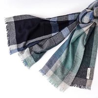 【ノーリーズ グッドマン/NOLLEY'S goodman / MEN】の【Johnstons of Elgin/ジョンストンズ・オブ・エルガン】WA001174 CASHMERE WOVEN SCARF 70 人気、トレンドファッション・服の通販 founy(ファニー) ファッション Fashion メンズファッション Fashion for Men ストール Stole, Wrap チェック Check, Plaid, Tartan |ID:prp329100004639211