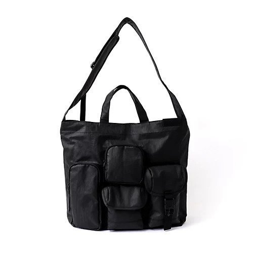 【ノーリーズ グッドマン/NOLLEY'S goodman / MEN】の【BAICYCLON by bagjack/バイシクロン バイ バッグジャック】MULTI POCKETS 2WAY TOTE BCL-68 人気、トレンドファッション・服の通販 founy(ファニー) 　ファッション　Fashion　メンズファッション　Fashion for Men　バッグ　Bags　アクセサリー　Fashion Accessories　コレクション　Collection, Seasonal Line　コーティング　Coating, Coated Finish　軽量　Lightweight, Ultra Light　ショルダー　Shoulder, Shoulder Strap　シリコン　Silicone, Silicone Material　フラップ　Flap, Flap Pocket　フロント　Front, Front Design　ポケット　Pocket, Pocket Detail　マグネット　Magnet, Magnetic Closure　other-2|ID: prp329100004639217 ipo3291000000033439634