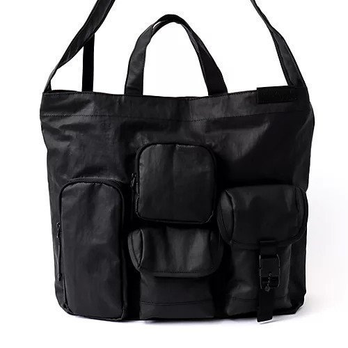 【ノーリーズ グッドマン/NOLLEY'S goodman / MEN】の【BAICYCLON by bagjack/バイシクロン バイ バッグジャック】MULTI POCKETS 2WAY TOTE BCL-68 人気、トレンドファッション・服の通販 founy(ファニー) 　ファッション　Fashion　メンズファッション　Fashion for Men　バッグ　Bags　アクセサリー　Fashion Accessories　コレクション　Collection, Seasonal Line　コーティング　Coating, Coated Finish　軽量　Lightweight, Ultra Light　ショルダー　Shoulder, Shoulder Strap　シリコン　Silicone, Silicone Material　フラップ　Flap, Flap Pocket　フロント　Front, Front Design　ポケット　Pocket, Pocket Detail　マグネット　Magnet, Magnetic Closure　other-3|ID: prp329100004639217 ipo3291000000033439636