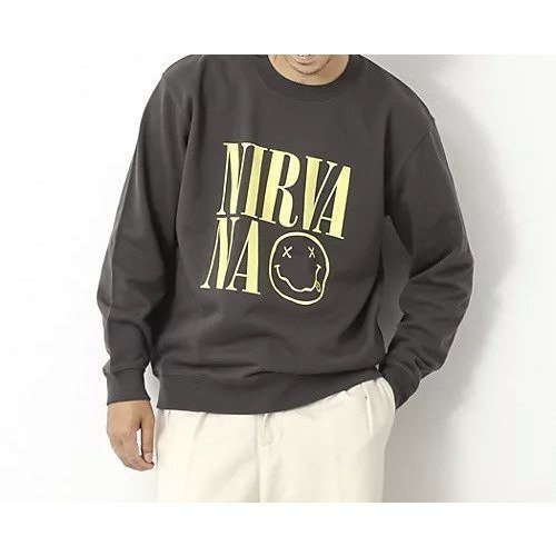 【ノーリーズ グッドマン/NOLLEY'S goodman / MEN】の【GOOD ROCK SPEED】別注 アーティスト/バンド/コミックス プリントスウェット 25AW インテリア・キッズ・メンズ・レディースファッション・服の通販 founy(ファニー) 　ファッション　Fashion　メンズファッション　Fashion for Men　インナー　Innerwear　ヴィンテージ　Vintage Style　吸水　Absorbent, Quick-Dry　シンプル　Simple, Minimal　なめらか　Smooth, Silky Texture　フロント　Front, Front Design　プリント　Print, Printed Pattern　別注　Limited Edition, Custom Order　レギュラー　Regular, Standard Fit　ロング　Long, Long-Length　ワーク　Workwear, Utility Style　2025年　2025　2025-2026秋冬・A/W　Autumn/Winter 2025–26 AW25–26　チャコールグレー|ID: prp329100004639237 ipo3291000000033439753