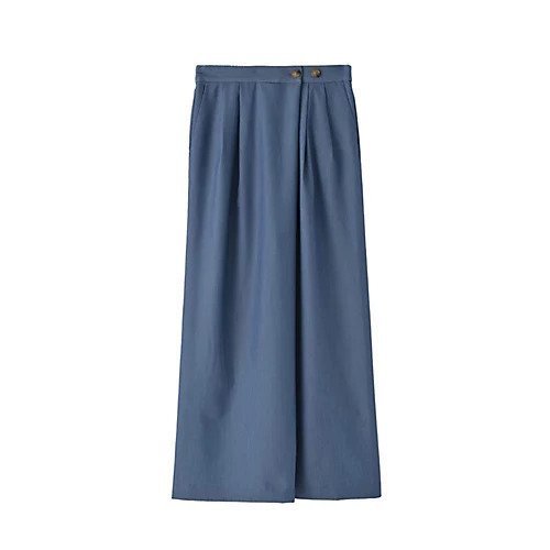 【スタイルデリ/STYLE DELI】の【Kana Oyama BLK001】スカート見えパンツ 人気、トレンドファッション・服の通販 founy(ファニー) 　ファッション　Fashion　レディースファッション　Fashion for Women　スカート　Skirts　クール　Cool, Chic　コラボ　Collaboration, Collab　ストレート　Straight, Straight Cut　スリット　Slit, Slit Detail　スーツ　Suit, Formalwear　デニム　Denim, Jeans Material　定番　Standard, Basic Item　バランス　Balance, Style Balance　ミックス　Mix, Mixed Style　ラップ　Wrap, Wrap Design　リラックス　Relax, Relaxed Fit　楽ちん　Easy Fit, Comfortable　ワイド　Wide, Wide Fit　冬　Winter / This Winter　おすすめ　Recommended / Our Picks　夏　Summer　旅行　Travel　エレガント 上品　Elegant　other-3|ID: prp329100004639278 ipo3291000000033440467
