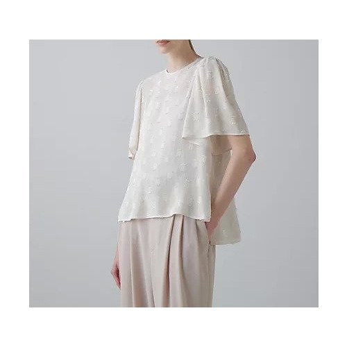 【アドーア/ADORE】のフィネストラジャガードブラウス 人気、トレンドファッション・服の通販 founy(ファニー) 　ファッション　Fashion　レディースファッション　Fashion for Women　トップス・カットソー　Cut & Sew Tops　シャツ・ブラウス・オフィスカジュアル　Elegant Blouses & Button-Ups　おすすめ　Recommended / Our Picks　カットジャガード　Cut Jacquard　ジャカード／ジャガード　Jacquard, Woven Pattern　スクエア　Square, Square Shape　スタンダード　Standard, Basic　セットアップ　Set-Up, Coordinated Outfit　フィット　Fit, Slim Fit　モチーフ　Motif, Design Theme　エレガント 上品　Elegant　夏　Summer　春　Spring　S/S・春夏　SS, Spring/Summer, Warm Season　無地　Plain, Solid Color　other-3|ID: prp329100004640093 ipo3291000000033449566
