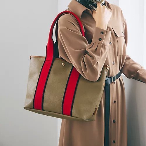 【トプカピ/TOPKAPI】の【Breath TOPKAPI】SCOTCH GRAIN スコッチグレイン シンプル A4 トートバッグ インテリア・キッズ・メンズ・レディースファッション・服の通販 founy(ファニー) ファッション Fashion レディースファッション Fashion for Women バッグ Bags シンプル Simple, Minimal スマート Smart, Elegant トリミング Trimming, Decorative Edge 人気 Popular, Best Seller ポケット Pocket, Pocket Detail メタル Metal, Metal Parts ロング Long, Long-Length レッド|ID: prp329100004640102 ipo3291000000033449662