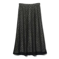 【エクラ/eclat】の【別注】ジオメトリックレーススカート 人気、トレンドファッション・服の通販 founy(ファニー) ファッション Fashion レディースファッション Fashion for Women スカート Skirts ショート Short, Short Length シンプル Simple, Minimal リラックス Relax, Relaxed Fit レース Lace, Lace Fabric 別注 Limited Edition, Custom Order 洗える Machine Washable |ID:prp329100004641636