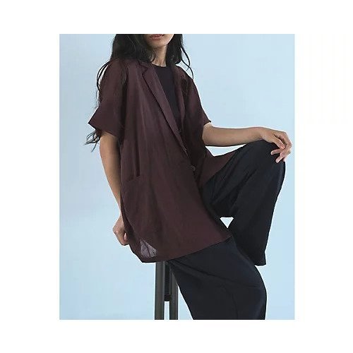 【マージュール/marjour】のSHEER RELAX JACKET 人気、トレンドファッション・服の通販 founy(ファニー) 　ファッション　Fashion　レディースファッション　Fashion for Women　アウター　Coat / Outerwear Collection　レディースジャケット・軽アウター　Jackets　秋　Autumn　コンパクト　Compact, Small Size　シアー　Sheer, See-Through　ジャケット　Jacket, Outerwear　ストレッチ　Stretch, Stretchy Fabric　タンク　Tank Top, Sleeveless Top　定番　Standard, Basic Item　長袖　Long Sleeve, Full Sleeve　ポケット　Pocket, Pocket Detail　ロング　Long, Long-Length　夏　Summer　other-3|ID: prp329100004641678 ipo3291000000033474840
