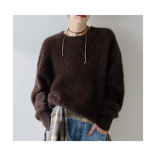 【ウィムガゼット/Whim Gazette】のファークループルオーバー 人気、トレンドファッション・服の通販 founy(ファニー) 　ファッション　Fashion　レディースファッション　Fashion for Women　トップス・カットソー　Cut & Sew Tops　カジュアルプルオーバー・ニットトップス　Pullovers & Knit Tops / Casual Pullovers　2025年　2025　2025-2026秋冬・A/W　Autumn/Winter 2025–26 AW25–26　クラシカル　Classical, Vintage-Inspired　コンパクト　Compact, Small Size　フォックス　Fox, Fox Fur　ボトム　Bottoms, Lower Wear　other-3|ID: prp329100004642563 ipo3291000000033486615