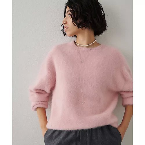 【ウィムガゼット/Whim Gazette】のファークルーネックプルオーバー 人気、トレンドファッション・服の通販 founy(ファニー) 　ファッション　Fashion　レディースファッション　Fashion for Women　トップス・カットソー　Cut & Sew Tops　カジュアルプルオーバー・ニットトップス　Pullovers & Knit Tops / Casual Pullovers　クラシカル　Classical, Vintage-Inspired　コンパクト　Compact, Small Size　フォックス　Fox, Fox Fur　ボトム　Bottoms, Lower Wear　エレガント 上品　Elegant　2025年　2025　2025-2026秋冬・A/W　Autumn/Winter 2025–26 AW25–26　 other-1|ID: prp329100004642563 ipo3291000000034526731