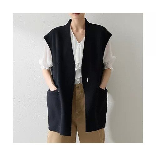 【ウィムガゼット/Whim Gazette】のリバージレ 人気、トレンドファッション・服の通販 founy(ファニー) 　ファッション　Fashion　レディースファッション　Fashion for Women　アウター　Coat / Outerwear Collection　トップス・カットソー　Cut & Sew Tops　ベスト&ジレ / 重ね着スタイル　Vests & Gilets　2025年　2025　2025-2026秋冬・A/W　Autumn/Winter 2025–26 AW25–26　おすすめ　Recommended / Our Picks　フロント　Front, Front Design　ベスト　Vest, Waistcoat　エレガント 上品　Elegant　other-2|ID: prp329100004642566 ipo3291000000033486631