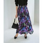 【スタイルデリ/STYLE DELI】の【LUXE】リゾートフラワー柄フレアスカート 人気、トレンドファッション・服の通販 founy(ファニー) ファッション Fashion レディースファッション Fashion for Women スカート Skirts Aライン・フレアスカート A-Line & Flared Skirts イエロー Yellow ストライプ Stripe, Striped Pattern スニーカー Sneakers, Trainers スリット Slit, Slit Detail パターン Pattern, Design Print パープル Purple, Violet フィット Fit, Slim Fit フラワー Flower, Floral フレア Flare, Flared プリーツ Pleats, Pleated ポケット Pocket, Pocket Detail ミックス Mix, Mixed Style リゾート Resort, Vacation Style ループ Loop, Loop Knit ワイド Wide, Wide Fit 冬 Winter / This Winter A/W・秋冬 Autumn/Winter 夏 Summer thumbnail ブラックミックス|ID: prp329100004642610 ipo3291000000033487555