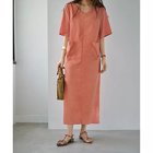 【スタイルデリ/STYLE DELI】のファスナースリット麻混Vネックワンピース 人気、トレンドファッション・服の通販 founy(ファニー) ファッション Fashion レディースファッション Fashion for Women ワンピース Dresses オレンジ Orange 秋 Autumn カーディガン Cardigan, Knitwear ジャケット Jacket, Outerwear スニーカー Sneakers, Trainers スリット Slit, Slit Detail デコルテ Décolleté, Neckline ピーチ Peach, Soft Touch フロント Front, Front Design ペチコート Petticoat, Underskirt ポケット Pocket, Pocket Detail ライダース Riders ワイド Wide, Wide Fit 冬 Winter / This Winter 夏 Summer thumbnail ピーチオレンジ|ID: prp329100004642613 ipo3291000000033487579