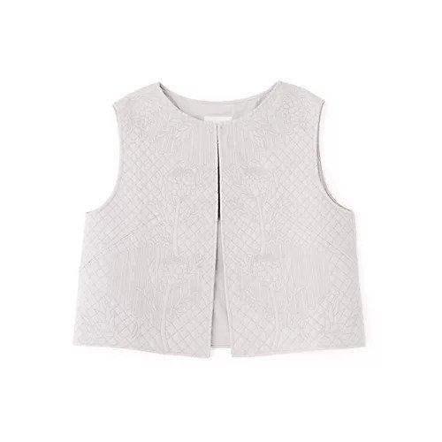 【ヒューマンウーマン/HUMAN WOMAN】のインドコットンボイルキルティングジレ 人気、トレンドファッション・服の通販 founy(ファニー) 　ファッション　Fashion　レディースファッション　Fashion for Women　アウター　Coat / Outerwear Collection　トップス・カットソー　Cut & Sew Tops　ベスト&ジレ / 重ね着スタイル　Vests & Gilets　おすすめ　Recommended / Our Picks　インド　Indian Textile　カットソー　Cut and Sewn Top　キルティング　Quilted, Quilting　キルト　Quilt, Quilted Fabric　シンプル　Simple, Minimal　スタンダード　Standard, Basic　バランス　Balance, Style Balance　ボトム　Bottoms, Lower Wear　other-2|ID: prp329100004644421 ipo3291000000033510327