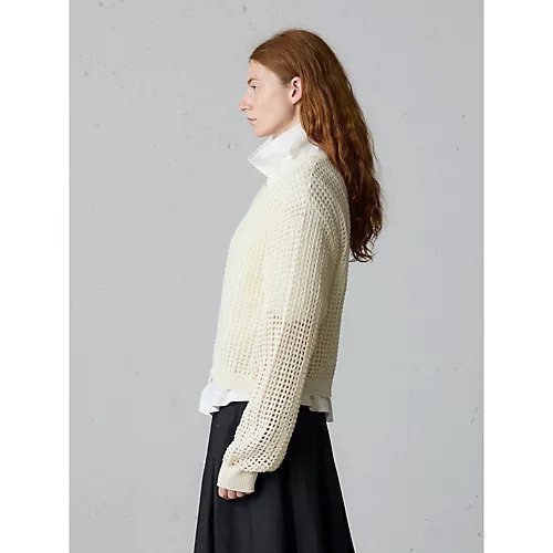 【ミディウミ/MidiUmi】のメッシュニットジップカーディガン 人気、トレンドファッション・服の通販 founy(ファニー) ファッション Fashion レディースファッション Fashion for Women トップス・カットソー Cut & Sew Tops ニット Knit Tops & Sweaters カーディガン・羽織り Layered Style Cardigans おすすめ Recommended / Our Picks スポーティ Sporty, Casual Athletic ベスト Vest, Waistcoat メッシュ Mesh, Net Fabric 半袖 Short Sleeve, Half Sleeve other-3|ID: prp329100004644440 ipo3291000000035437390