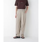【ヒューマンウーマン/HUMAN WOMAN】のTR TCポプリンストレッチイージーカーブパンツ 人気、トレンドファッション・服の通販 founy(ファニー) ファッション Fashion レディースファッション Fashion for Women パンツ Pants & Trousers おすすめ Recommended / Our Picks サマー Summer, Summer Style スタンダード Standard, Basic セットアップ Set-Up, Coordinated Outfit ブロード Broadcloth, Fine Cotton リラックス Relax, Relaxed Fit thumbnail グレージュ|ID: prp329100004644453 ipo3291000000033510583