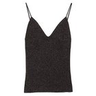 【カナコ サカイ/KANAKO SAKAI】のGLITTER RIBBED KNIT CAMISOLE 人気、トレンドファッション・服の通販 founy(ファニー) ファッション Fashion レディースファッション Fashion for Women トップス・カットソー Cut & Sew Tops ニット Knit Tops & Sweaters 2025年 2025 2025-2026秋冬・A/W Autumn/Winter 2025–26 AW25–26 タンク Tank Top, Sleeveless Top モダン Modern, Contemporary 洗える Machine Washable thumbnail BLACK|ID: prp329100004644526 ipo3291000000033511513