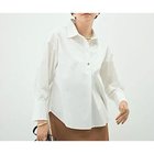 【ノーリーズソフィー/NOLLEY'S sophi】のウォッシャブルブロードメタル釦スキッパーシャツ ホワイト|ID: prp329100004644543 ipo3291000000035211563