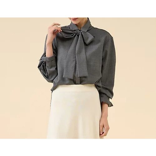 【マルティニーク/martinique】のシアーウールボータイブラウス 人気、トレンドファッション・服の通販 founy(ファニー) 　ファッション　Fashion　レディースファッション　Fashion for Women　トップス・カットソー　Cut & Sew Tops　シャツ・ブラウス・オフィスカジュアル　Elegant Blouses & Button-Ups　おすすめ　Recommended / Our Picks　インナー　Innerwear　ジャケット　Jacket, Outerwear　セットアップ　Set-Up, Coordinated Outfit　マニッシュ　Mannish, Boyish　ループ　Loop, Loop Knit　秋　Autumn　 other-1|ID: prp329100004644545 ipo3291000000034255223