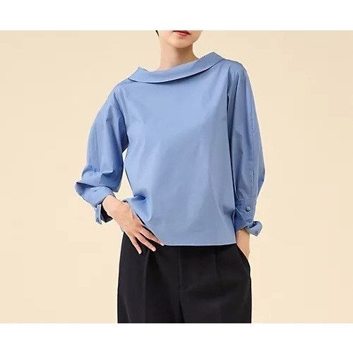 【マルティニーク/martinique】のボートネックブラウス インテリア・キッズ・メンズ・レディースファッション・服の通販 founy(ファニー) https://founy.com/ ファッション Fashion レディースファッション Fashion for Women トップス・カットソー Cut & Sew Tops シャツ・ブラウス・オフィスカジュアル Elegant Blouses & Button-Ups おすすめ Recommended / Our Picks カッティング Cutting Detail カーディガン Cardigan, Knitwear クラシック Classic, Timeless Style シンプル Simple, Minimal デコルテ Décolleté, Neckline ブロード Broadcloth, Fine Cotton エレガント 上品 Elegant |ID: prp329100004644547 ipo3291000000035437470