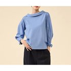 【マルティニーク/martinique】のボートネックブラウス サックス|ID: prp329100004644547 ipo3291000000035437472