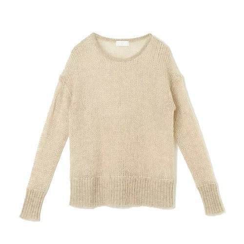 【村山佳世子/Kayoko Murayama】のモヘヤニット インテリア・キッズ・メンズ・レディースファッション・服の通販 founy(ファニー) 　ファッション　Fashion　レディースファッション　Fashion for Women　トップス・カットソー　Cut & Sew Tops　ニット　Knit Tops & Sweaters　ドロップ　Drop Shoulder, Dropped Style　リラックス　Relax, Relaxed Fit　ルーズ　Loose, Oversized　別注　Limited Edition, Custom Order　洗える　Machine Washable　ベージュ|ID: prp329100004644555 ipo3291000000033512135