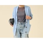 【マルティニーク/martinique】の《定番》FOXファーカーディガン サックス|ID: prp329100004644568 ipo3291000000034673932