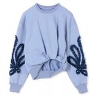 【テルマ/TELMA】のEmbroidered Sweatshirt Sky Blue|ID:prp329100004644576