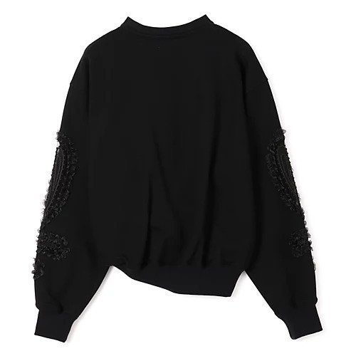 【テルマ/TELMA】のEmbroidered Sweatshirt 人気、トレンドファッション・服の通販 founy(ファニー) 　ファッション　Fashion　レディースファッション　Fashion for Women　トップス・カットソー　Cut & Sew Tops　シャツ・ブラウス・オフィスカジュアル　Elegant Blouses & Button-Ups　レディースパーカー・カジュアルフーディー　Casual Hoodies & Sweatshirts　ロングTシャツ・Tシャツ　Longline T-Shirts & Tees　スウェット・クルーネックトップス　Sweatshirts & Crewnecks / Relaxed Fit Sweat Tops　2025年　2025　2025-2026秋冬・A/W　Autumn/Winter 2025–26 AW25–26　スウェット / スエット　Sweatshirt, Sweatwear　フロント　Front, Front Design　洗える　Machine Washable　other-2|ID: prp329100004644576 ipo3291000000033512420