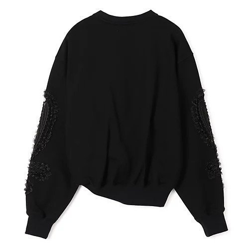 【テルマ/TELMA】のEmbroidered Sweatshirt 人気、トレンドファッション・服の通販 founy(ファニー) ファッション Fashion レディースファッション Fashion for Women トップス・カットソー Cut & Sew Tops シャツ・ブラウス・オフィスカジュアル Elegant Blouses & Button-Ups レディースパーカー・カジュアルフーディー Casual Hoodies & Sweatshirts ロングTシャツ・Tシャツ Longline T-Shirts & Tees スウェット・クルーネックトップス Sweatshirts & Crewnecks / Relaxed Fit Sweat Tops 2025年 2025 2025-2026秋冬・A/W Autumn/Winter 2025–26 AW25–26 スウェット / スエット Sweatshirt, Sweatwear フロント Front, Front Design 洗える Machine Washable other-2|ID: prp329100004644576 ipo3291000000035919595