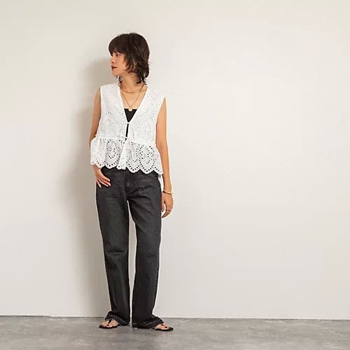 【ノーリーズ/NOLLEY'S】の【MAQWEL/マクウェル】《セットアップ対応》ウォッシャブルエンブロイダリーレースベスト 人気、トレンドファッション・服の通販 founy(ファニー) 　ファッション　Fashion　レディースファッション　Fashion for Women　アウター　Coat / Outerwear Collection　トップス・カットソー　Cut & Sew Tops　ベスト&ジレ / 重ね着スタイル　Vests & Gilets　2025年　2025　2025-2026秋冬・A/W　Autumn/Winter 2025–26 AW25–26　おすすめ　Recommended / Our Picks　キャミソール　Camisole, Spaghetti Strap Top　セットアップ　Set-Up, Coordinated Outfit　ベスト　Vest, Waistcoat　other-3|ID: prp329100004644577 ipo3291000000033512434
