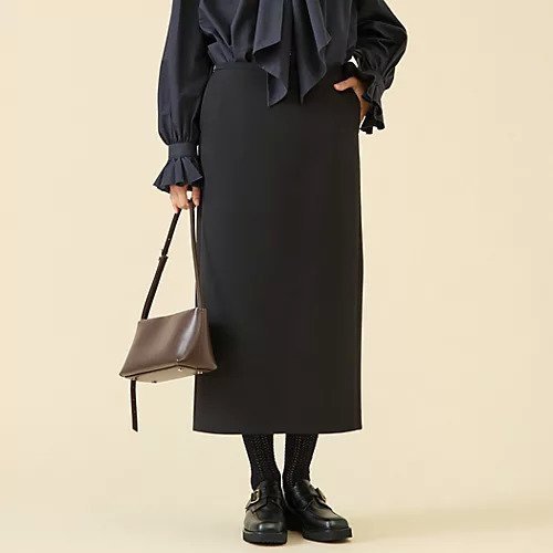 【マルティニーク/martinique】のボンディングスカート インテリア・キッズ・メンズ・レディースファッション・服の通販 founy(ファニー) 　ファッション　Fashion　レディースファッション　Fashion for Women　スカート　Skirts　おすすめ　Recommended / Our Picks　スタンダード　Standard, Basic　ストレート　Straight, Straight Cut　ツイル　Twist, Twisted Detail　ボンディング　Bonding, Bonded Fabric　レギュラー　Regular, Standard Fit　冬　Winter / This Winter　ブラック|ID: prp329100004644584 ipo3291000000033512505