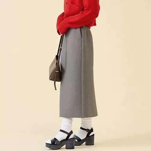 【マルティニーク/martinique】のボンディングスカート 人気、トレンドファッション・服の通販 founy(ファニー) 　ファッション　Fashion　レディースファッション　Fashion for Women　スカート　Skirts　おすすめ　Recommended / Our Picks　スタンダード　Standard, Basic　ストレート　Straight, Straight Cut　ツイル　Twist, Twisted Detail　ボンディング　Bonding, Bonded Fabric　レギュラー　Regular, Standard Fit　冬　Winter / This Winter　other-2|ID: prp329100004644584 ipo3291000000033512506