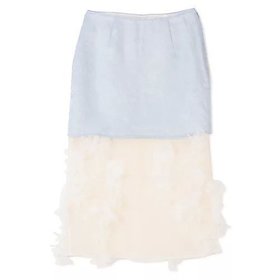【マージ/MARGE】 Satin layered flower motif skirt人気、トレンドファッション・服の通販 founy(ファニー) ファッション Fashion レディースファッション Fashion for Women スカート Skirts 2025年 2025 2025-2026秋冬・A/W Autumn/Winter 2025–26 AW25–26 シルク Silk, 100% Silk フェミニン Feminine, Girly フラワー Flower, Floral |ID:prp329100004644585