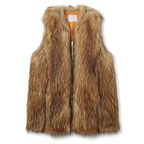 【トーガ プルラ/TOGA PULLA】のFur long vest インテリア・キッズ・メンズ・レディースファッション・服の通販 founy(ファニー) https://founy.com/ ファッション Fashion レディースファッション Fashion for Women アウター Coat / Outerwear Collection トップス・カットソー Cut & Sew Tops ベスト&ジレ / 重ね着スタイル Vests & Gilets 2023年 2023 2023-2024秋冬・A/W Autumn/Winter 2023–24 AW23–24 フェイクファー Faux Fur, Imitation Fur ベスト Vest, Waistcoat ラグジュアリー Luxury, Elegant リアル Real, Realistic ロング Long, Long-Length |ID: prp329100004644586 ipo3291000000033512531
