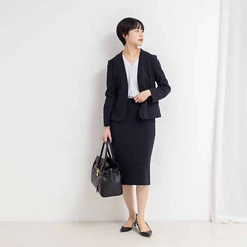 【ノーリーズソフィー/NOLLEY'S sophi】の《セットアップ対応》ウォッシャブルカットジョーゼットタイトスカート 人気、トレンドファッション・服の通販 founy(ファニー) 　ファッション　Fashion　レディースファッション　Fashion for Women　セットアップ　Matching Sets　スカート・ミニ/ミディ/マキシ　Skirts / Mini, Midi & Maxi Skirts　2025年　2025　2025-2026秋冬・A/W　Autumn/Winter 2025–26 AW25–26　おすすめ　Recommended / Our Picks　カットソー　Cut and Sewn Top　シンプル　Simple, Minimal　ジャケット　Jacket, Outerwear　ジョーゼット　Georgette, Semi-Sheer Fabric　セットアップ　Set-Up, Coordinated Outfit　ビジネス 仕事 通勤　Business / Work / Commuting　other-2|ID: prp329100004644591 ipo3291000000033541761
