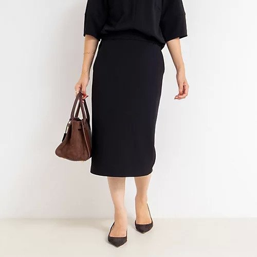 【ノーリーズソフィー/NOLLEY'S sophi】の《セットアップ対応》ウォッシャブルカットジョーゼットタイトスカート インテリア・キッズ・メンズ・レディースファッション・服の通販 founy(ファニー) 　ファッション　Fashion　レディースファッション　Fashion for Women　セットアップ　Matching Sets　スカート・ミニ/ミディ/マキシ　Skirts / Mini, Midi & Maxi Skirts　2025年　2025　2025-2026秋冬・A/W　Autumn/Winter 2025–26 AW25–26　おすすめ　Recommended / Our Picks　カットソー　Cut and Sewn Top　シンプル　Simple, Minimal　ジャケット　Jacket, Outerwear　ジョーゼット　Georgette, Semi-Sheer Fabric　セットアップ　Set-Up, Coordinated Outfit　ビジネス 仕事 通勤　Business / Work / Commuting　ブラック|ID: prp329100004644591 ipo3291000000033938475