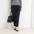 【ノーリーズソフィー/NOLLEY'S sophi】の《セットアップ対応》ウォッシャブルカットジョーゼットテーパードパンツ ネイビー|ID: prp329100004644593 ipo3291000000033512832