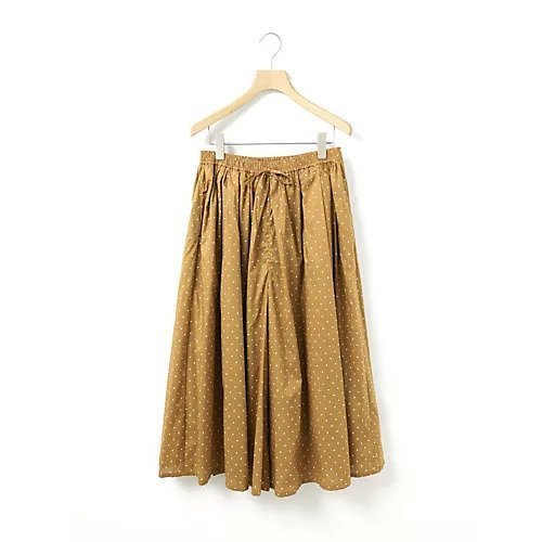 【ミディウミ/MidiUmi】のドットボリュームパンツ インテリア・キッズ・メンズ・レディースファッション・服の通販 founy(ファニー) 　ファッション　Fashion　レディースファッション　Fashion for Women　パンツ　Pants & Trousers　ギャザー　Gathered, Ruffled　ドット　Polka Dot, Dot Pattern　ワイド　Wide, Wide Fit　人気　Popular, Best Seller　ブラウン|ID: prp329100004644604 ipo3291000000033513272