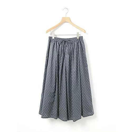【ミディウミ/MidiUmi】のドットボリュームパンツ インテリア・キッズ・メンズ・レディースファッション・服の通販 founy(ファニー) 　ファッション　Fashion　レディースファッション　Fashion for Women　パンツ　Pants & Trousers　ギャザー　Gathered, Ruffled　ドット　Polka Dot, Dot Pattern　ワイド　Wide, Wide Fit　人気　Popular, Best Seller　グレー|ID: prp329100004644604 ipo3291000000033513273