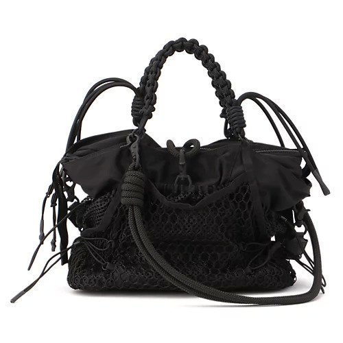 【ビューティフル ピープル/beautiful people】のover engineering hanging tote bag インテリア・キッズ・メンズ・レディースファッション・服の通販 founy(ファニー) ファッション Fashion レディースファッション Fashion for Women バッグ Bags ショルダー Shoulder, Shoulder Strap ハンド Hand, Handmade ポケット Pocket, Pocket Detail メッシュ Mesh, Net Fabric ラップ Wrap, Wrap Design black|ID: prp329100004644615 ipo3291000000034767266