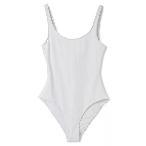 【トーテム/TOTEME】のMonogram Pointelle Swimsuit インテリア・キッズ・メンズ・レディースファッション・服の通販 founy(ファニー) 　ファッション　Fashion　レディースファッション　Fashion for Women　スポーツウェア　Functional & Stylish Sportswear　2025年　2025　2025-2026秋冬・A/W　Autumn/Winter 2025–26 AW25–26　フィット　Fit, Slim Fit　洗える　Machine Washable　WHITE|ID: prp329100004644653 ipo3291000000034866505