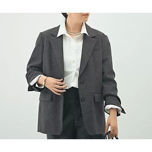 【ノーリーズソフィー/NOLLEY'S sophi】のショートビーバーテーラードジャケット インテリア・キッズ・メンズ・レディースファッション・服の通販 founy(ファニー) https://founy.com/ ファッション Fashion レディースファッション Fashion for Women アウター Coat / Outerwear Collection レディースジャケット・軽アウター Jackets テーラードジャケット / 通勤・きれいめスタイル Tailored Jackets & Blazers 2025年 2025 2025-2026秋冬・A/W Autumn/Winter 2025–26 AW25–26 おすすめ Recommended / Our Picks ショート Short, Short Length ジャケット Jacket, Outerwear ボックス Boxy, Box Shape 冬 Winter / This Winter |ID: prp329100004644655 ipo3291000000033514632
