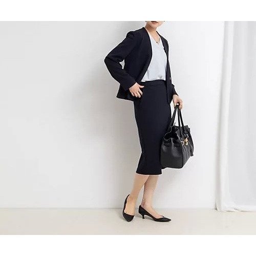 【ノーリーズソフィー/NOLLEY'S sophi】の《セットアップ対応》ウォッシャブルカットジョーゼットノーカラージャケット 人気、トレンドファッション・服の通販 founy(ファニー) 　ファッション　Fashion　レディースファッション　Fashion for Women　アウター　Coat / Outerwear Collection　レディースジャケット・軽アウター　Jackets　ノーカラージャケット / シンプル上品コーデ　Collarless Jackets　2025年　2025　2025-2026秋冬・A/W　Autumn/Winter 2025–26 AW25–26　おすすめ　Recommended / Our Picks　カットソー　Cut and Sewn Top　コンパクト　Compact, Small Size　ジャケット　Jacket, Outerwear　ジョーゼット　Georgette, Semi-Sheer Fabric　セットアップ　Set-Up, Coordinated Outfit　ビジネス 仕事 通勤　Business / Work / Commuting　other-3|ID: prp329100004644657 ipo3291000000033541775