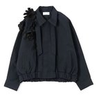 【マージ/MARGE】の60/40 embroidery zip shell jacket 人気、トレンドファッション・服の通販 founy(ファニー) ファッション Fashion レディースファッション Fashion for Women アウター Coat / Outerwear Collection レディースジャケット・軽アウター Jackets 2025年 2025 2025-2026秋冬・A/W Autumn/Winter 2025–26 AW25–26 フロント Front, Front Design ブルゾン Blouson, Bomber Jacket モチーフ Motif, Design Theme リボン Ribbon, Bow thumbnail Navy|ID: prp329100004644664 ipo3291000000033514691