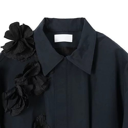 【マージ/MARGE】の60/40 embroidery zip shell jacket 人気、トレンドファッション・服の通販 founy(ファニー) 　ファッション　Fashion　レディースファッション　Fashion for Women　アウター　Coat / Outerwear Collection　レディースジャケット・軽アウター　Jackets　2025年　2025　2025-2026秋冬・A/W　Autumn/Winter 2025–26 AW25–26　フロント　Front, Front Design　ブルゾン　Blouson, Bomber Jacket　モチーフ　Motif, Design Theme　リボン　Ribbon, Bow　other-3|ID: prp329100004644664 ipo3291000000033514695