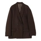 【マージ/MARGE】のWool double-breasted shawl collar jacket 人気、トレンドファッション・服の通販 founy(ファニー) ファッション Fashion レディースファッション Fashion for Women アウター Coat / Outerwear Collection レディースジャケット・軽アウター Jackets 2025年 2025 2025-2026秋冬・A/W Autumn/Winter 2025–26 AW25–26 ショール Shawl, Wrap ジャケット Jacket, Outerwear ダブル Double, Double-Breasted エレガント 上品 Elegant thumbnail Brown|ID: prp329100004644667 ipo3291000000033514710