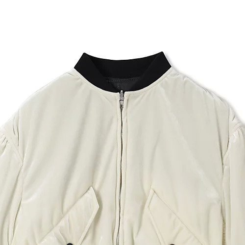 【テルマ/TELMA】のVelour MA-1 人気、トレンドファッション・服の通販 founy(ファニー) 　ファッション　Fashion　レディースファッション　Fashion for Women　アウター　Coat / Outerwear Collection　MA-1ジャケット　MA-1 Bomber Jackets / Flight Jackets　トップス・カットソー　Cut & Sew Tops　ベロアトップス　Velour Tops / Velvet-Look Items　2025年　2025　2025-2026秋冬・A/W　Autumn/Winter 2025–26 AW25–26　コンパクト　Compact, Small Size　スペシャル　Special, Limited Edition　バランス　Balance, Style Balance　ベロア　Velour, Soft Velvet　リバーシブル　Reversible, Two-Sided　other-3|ID: prp329100004644668 ipo3291000000033514723