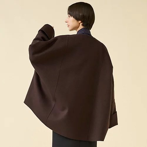 【マルティニーク/martinique】のウールリバーノーカラーコート 人気、トレンドファッション・服の通販 founy(ファニー) 　ファッション　Fashion　レディースファッション　Fashion for Women　アウター　Coat / Outerwear Collection　コート・ロングコート・ピーコート　Long Coats, Peacoats & More　おすすめ　Recommended / Our Picks　ボトム　Bottoms, Lower Wear　ポンチョ　Poncho, Cape Style　other-3|ID: prp329100004644677 ipo3291000000033514979