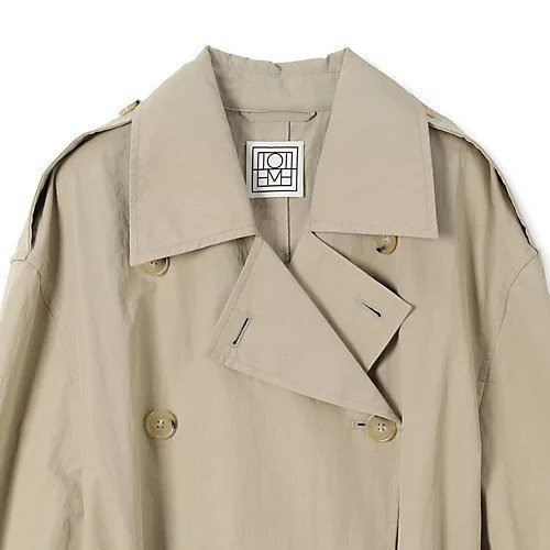 【トーテム/TOTEME】のCrisp summer trench 人気、トレンドファッション・服の通販 founy(ファニー) 　ファッション　Fashion　レディースファッション　Fashion for Women　2025年　2025　2025-2026秋冬・A/W　Autumn/Winter 2025–26 AW25–26　サマー　Summer, Summer Style　トレンチ　Trench, Trench Coat　夏　Summer　軽量　Lightweight, Ultra Light　other-3|ID: prp329100004644679 ipo3291000000033514999