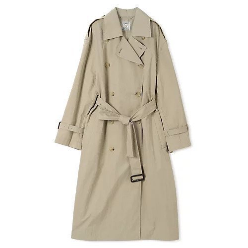 【トーテム/TOTEME】のCrisp summer trench インテリア・キッズ・メンズ・レディースファッション・服の通販 founy(ファニー) 　ファッション　Fashion　レディースファッション　Fashion for Women　2025年　2025　2025-2026秋冬・A/W　Autumn/Winter 2025–26 AW25–26　サマー　Summer, Summer Style　トレンチ　Trench, Trench Coat　夏　Summer　軽量　Lightweight, Ultra Light　CLAY|ID: prp329100004644679 ipo3291000000034866860