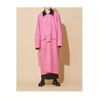 【タナカ/TANAKA】のTHE WORK COAT 人気、トレンドファッション・服の通販 founy(ファニー) ファッション Fashion レディースファッション Fashion for Women アウター Coat / Outerwear Collection コート・ロングコート・ピーコート Long Coats, Peacoats & More 2024年 2024 2024-2025秋冬・A/W Autumn/Winter 2024–25 AW24–25 ツイード Twill, Twill Weave フォルム Silhouette, Form ワーク Workwear, Utility Style thumbnail PINK TWEED|ID: prp329100004644684 ipo3291000000033515074